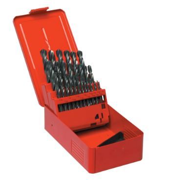 Sherwood Jobber Drill, 1/64in., Normal Helix, High Speed Steel, Black Oxide SHR0250001A