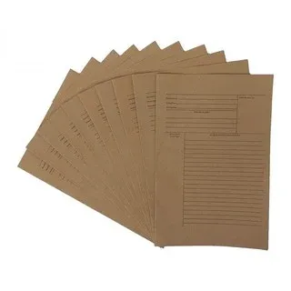 BROWN PAPER FILE/MINUTE FILE