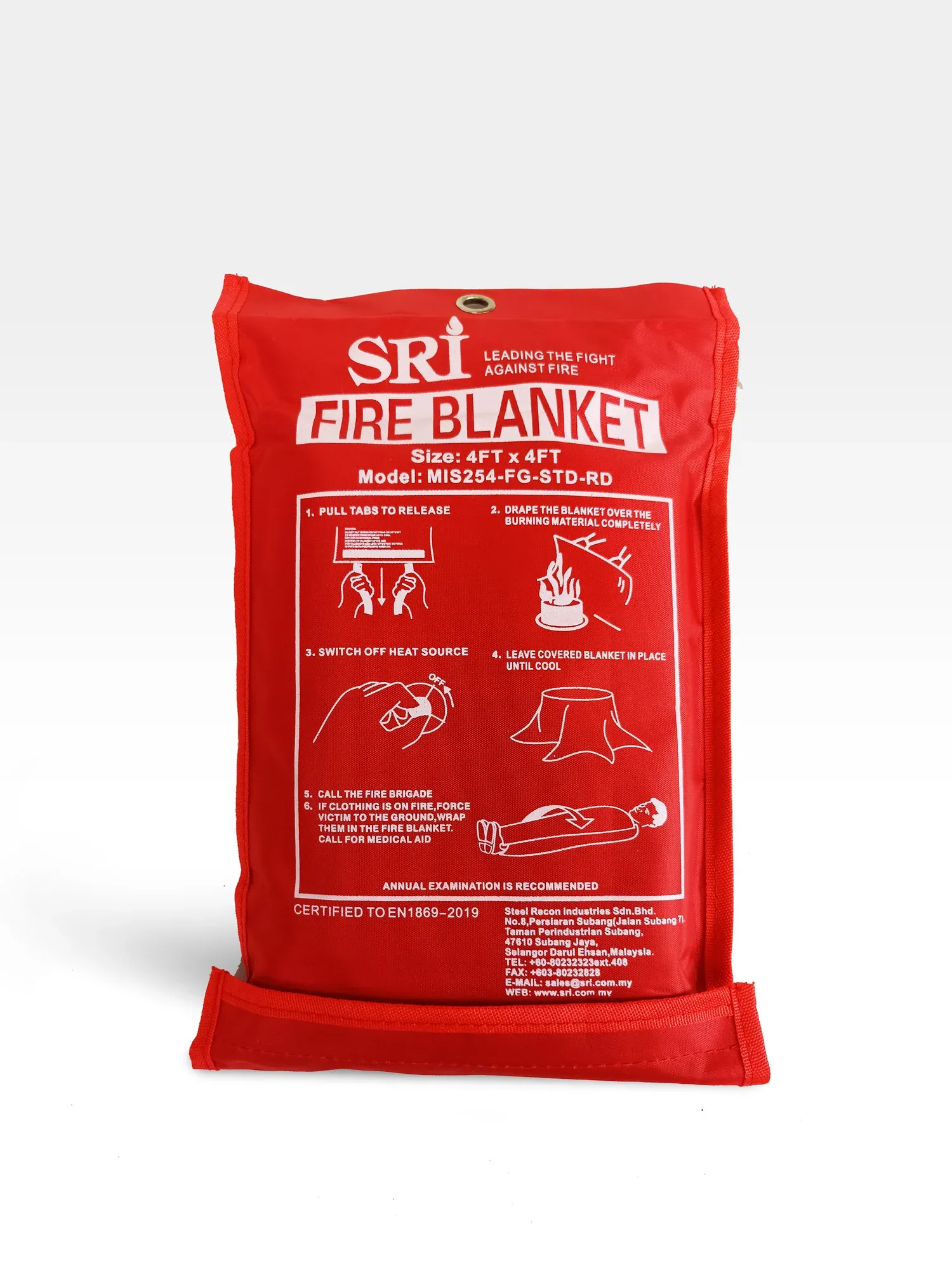 SRI Vehicle Fire Blanket Cabinet