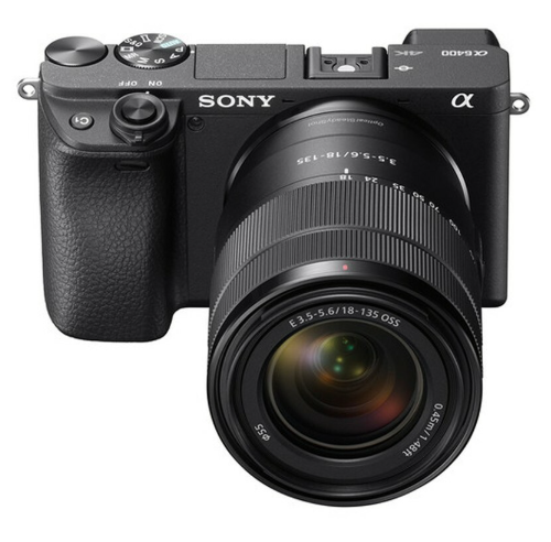 Sony Alpha A6400 With 18-135mm Lens Black - Sony Malaysia Warranty