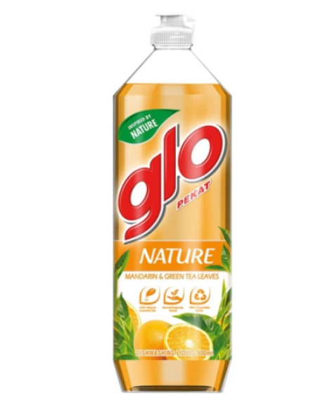 Glo Dishwash Liquid Nature Mandarin & Green Tea 800ml