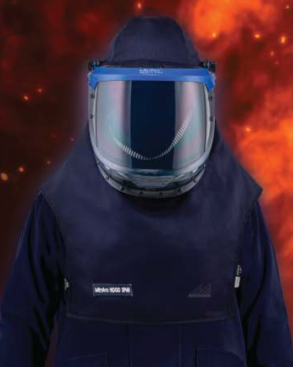 Arc Flash Protection Kit 45cal/cm3 (CAT 4) with Open Hood