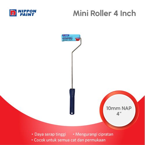4" NIPPON Paint Roller Set