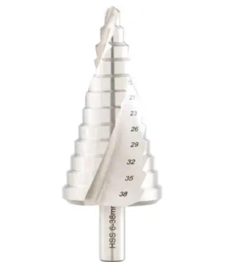 6-38mm 12-STEP SHEET METAL STEPDRILL