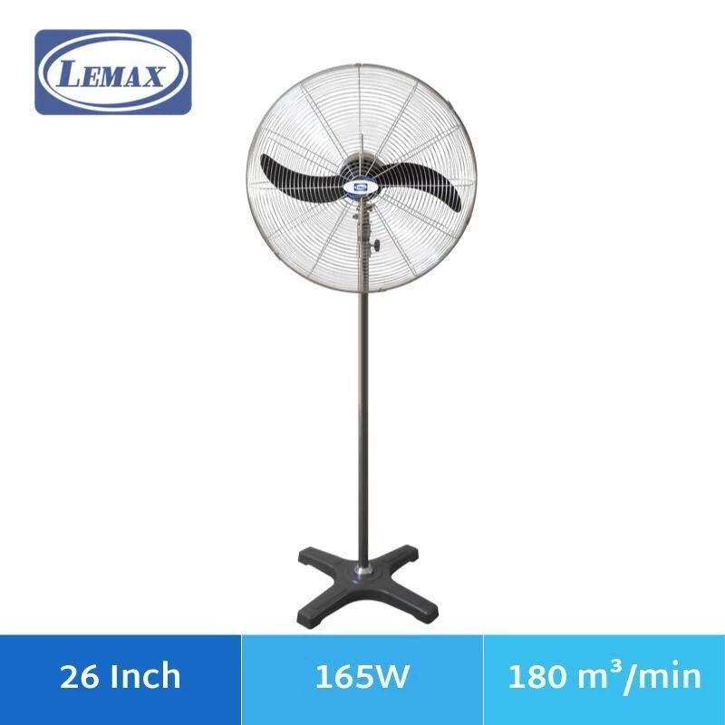LEMAX 26" Inch Industrial Stand Fan Kipas Berdiri Industri 26 Inci Wind Kuat Angin ISF-26A