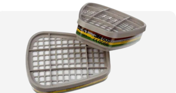 3M 6059 ABEK1 Multi Gas Cartridge / Vapor Cartridge