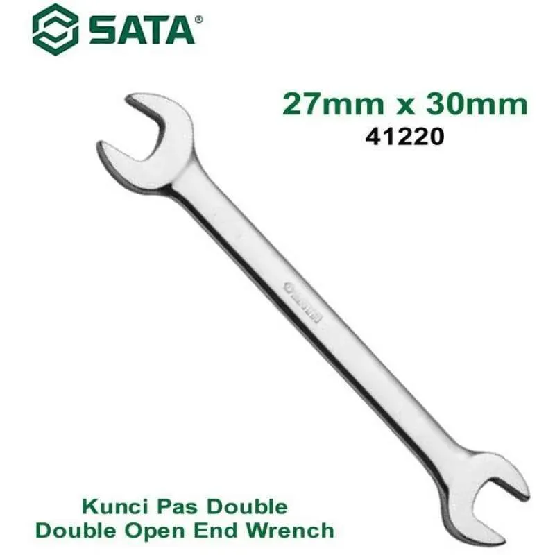 Sata DOUBLE OPEN END WRENCH 27MMX30MM