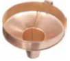 Temo 桅160 x 130mm Safety Funnel - Be-Cu