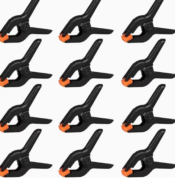 Duratec 825 Single Colour Value Spring Wood Clamp 3(80MM) 10PCS