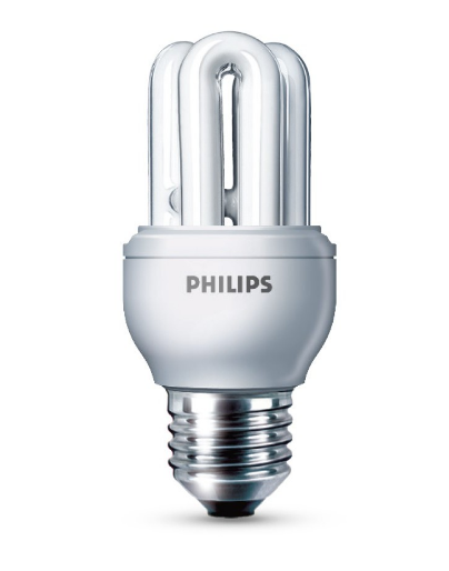 Genuine Malaysia Philips Warranty - Philips E27 Genie Energy Saver Bulb 11W Warm White 2700K