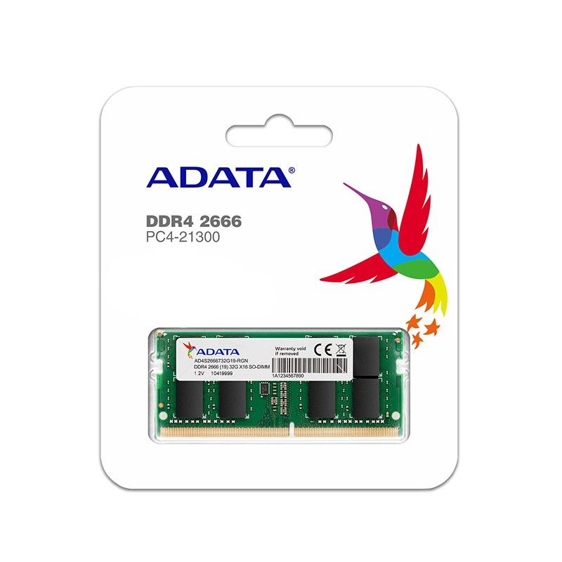 ADATA SO DDR4 Sodimm Laptop RAM Memory 16GB 3200 Mhz