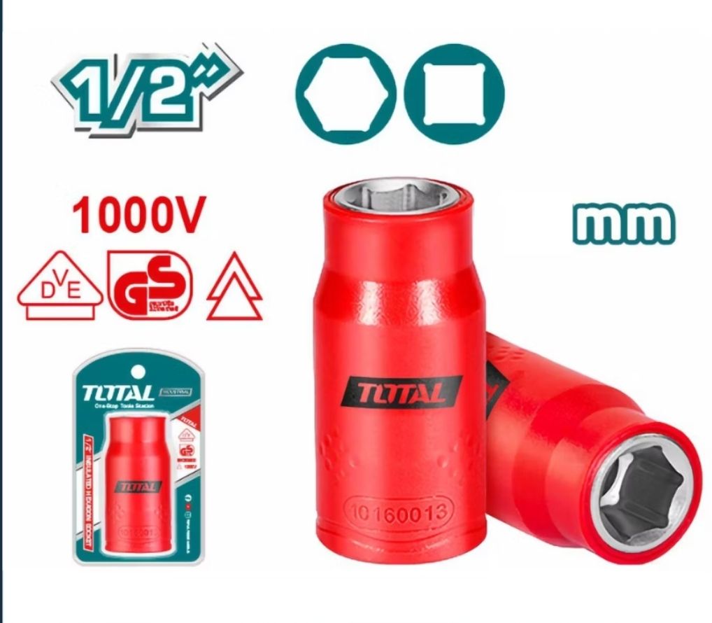 Total Insulated Hexagon Socket 17mm