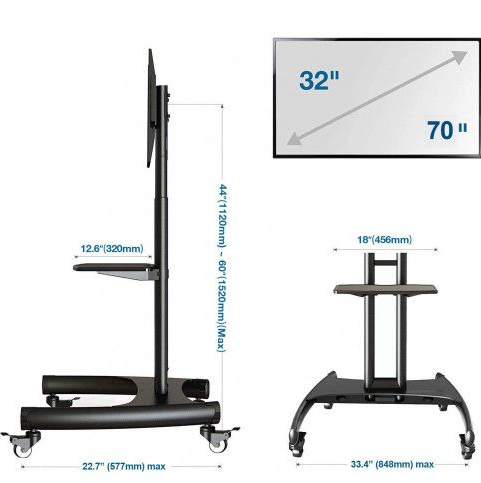 TV stand Floor 32"-75"