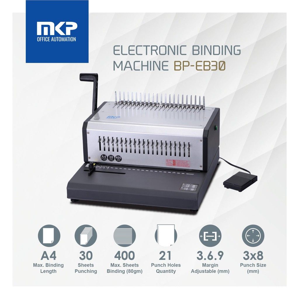 MKP Electronic Binding Machine BP-EB30