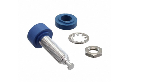 Fluke PJKPL 4900-6 B-jack High Temp 10/pkg (blue)