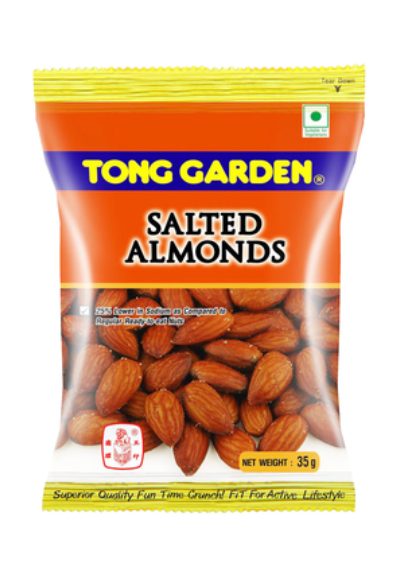 Tong Garden Salted Almond, 40g