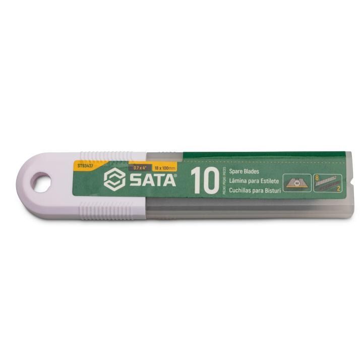Sata 10PC SPARE BLADE 14PT 18X100MM