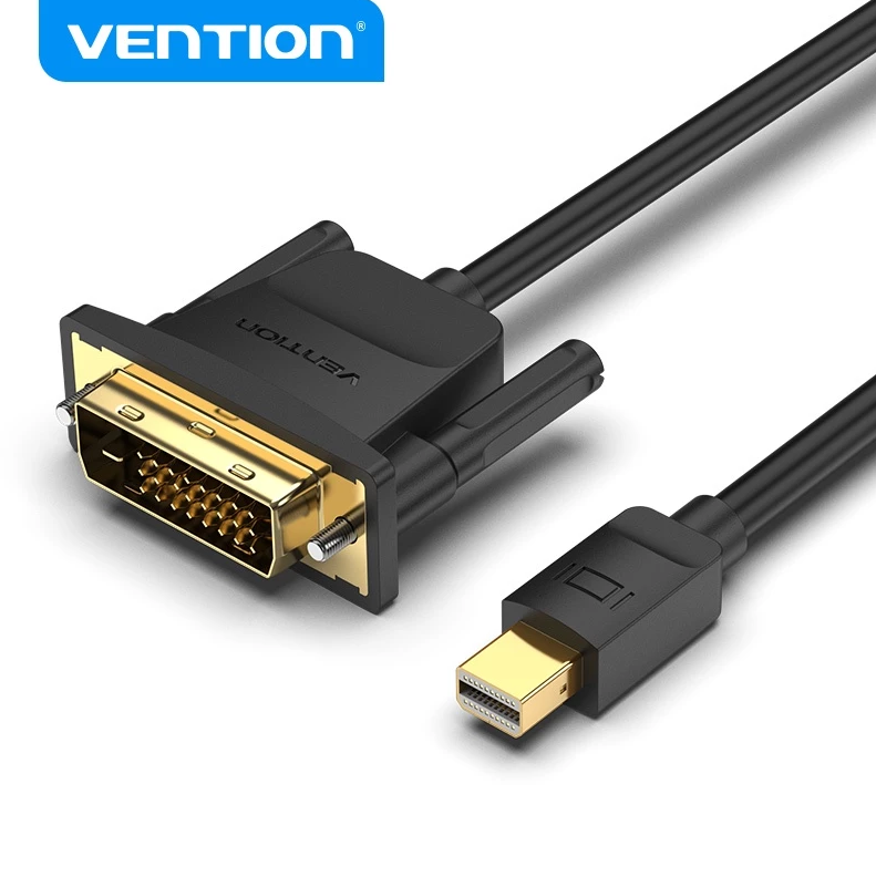 Vention Mini DisplayPort DP to DVI 24 + 1 Male 1080p@60Hz HD Cable Adapter