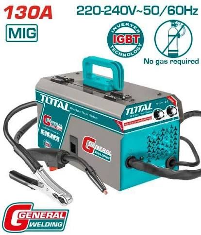 TOTAL TFC13012 Inverter Flux Cord Arc Welding (FCAW) Machine 130A