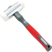 32mm DIAMETER HARD NYLON HAMMER(POLYPROPYLENE HANDLE)