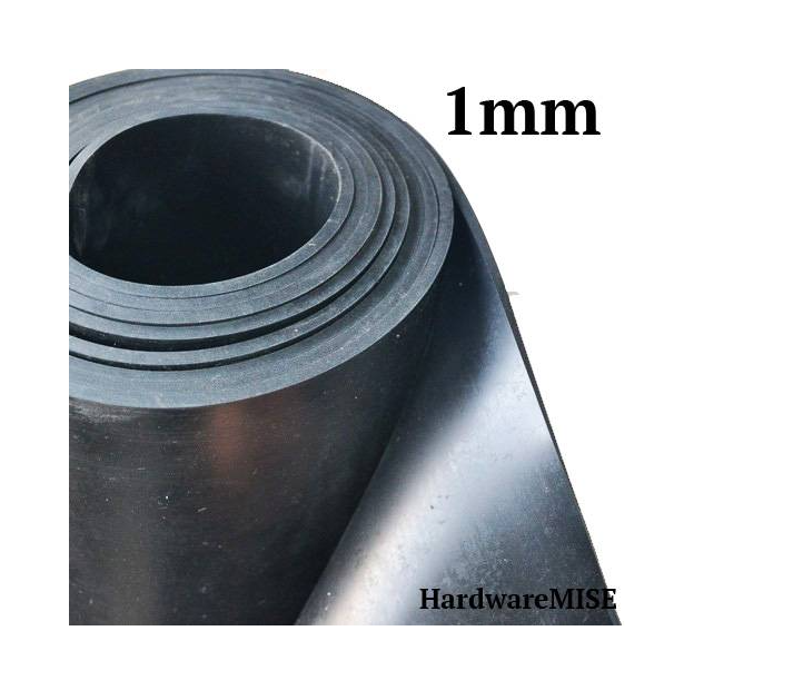 NEOPRENE RUBBER SHEET 1MM THICK BLACK CR CHLOROPRENE RUBBER SHEETHARDNESS 60 SHOREA 1.2M WIDTH
