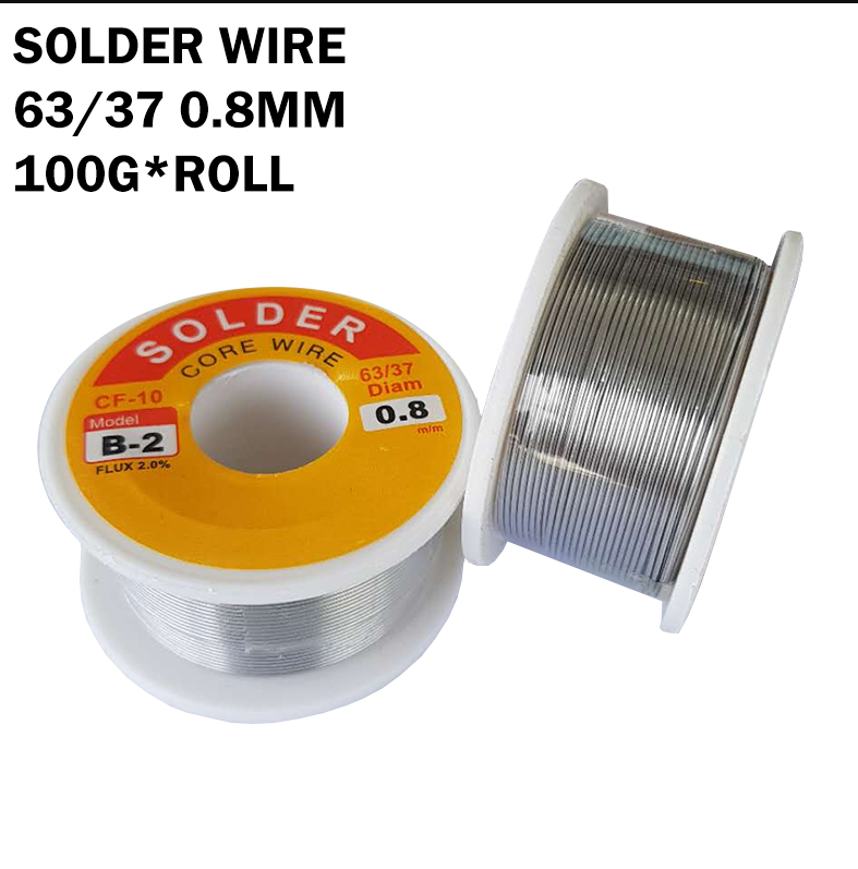 RANDOM SOLDER WIRE 63/37 0.8MM 100G (RANDOM)
