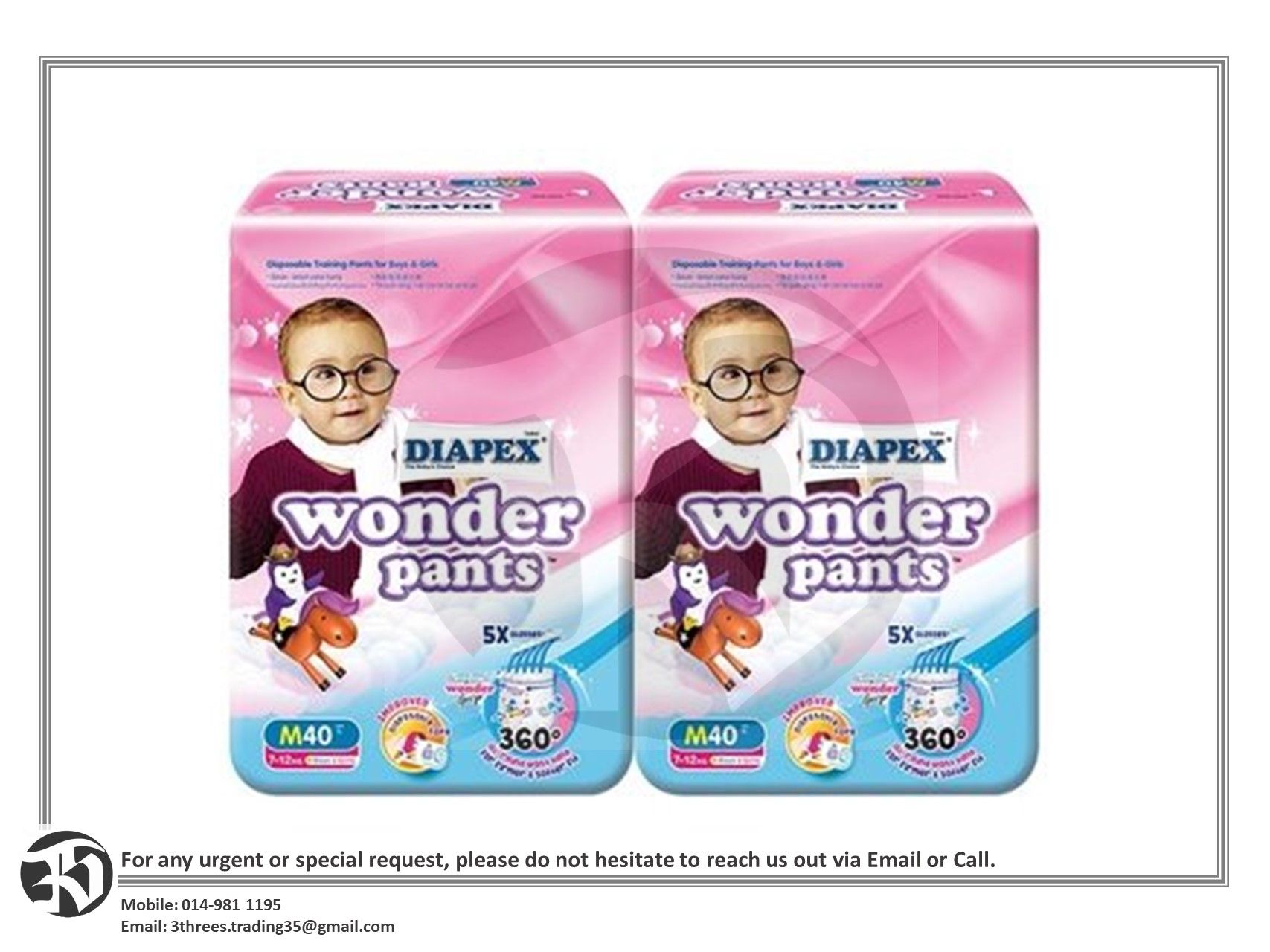 Diapex Wonder Pants Jumbo Pack