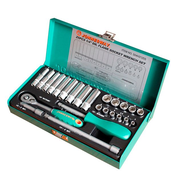 JONNESWAY 25PCS 1/4" DR. SOCKET SET