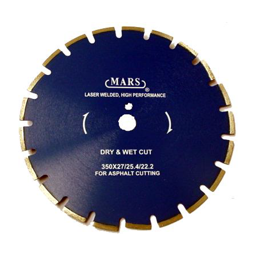 MARS Diamond Cutting Wheel For Asphalt - Dry & Wet