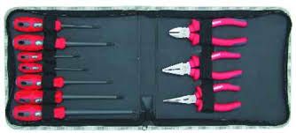 KENNEDY KEN5951600K INSULATED SCREWDRIVER & PLIER SET 10-PCE