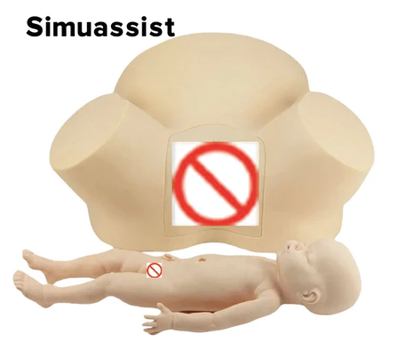 Midwifery Training Model Childbirth Simulator Delivery Model for Nursing Medical Teaching