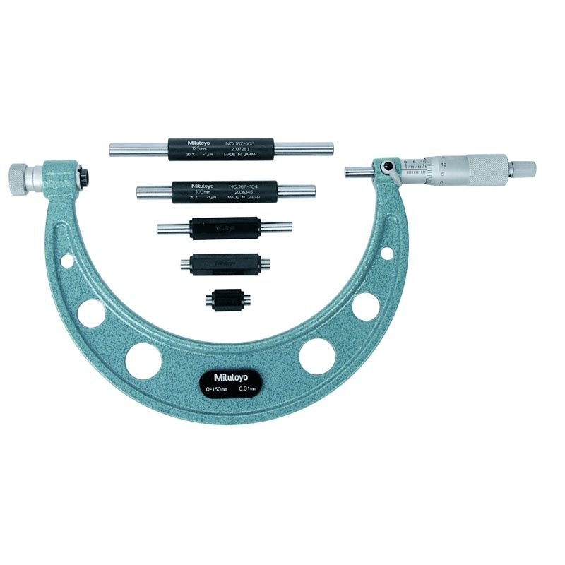 MITUTOYO - OUTSIDE MICROMETER INTERCHANGEABLE ANVIL 0-150MM (104-135A)