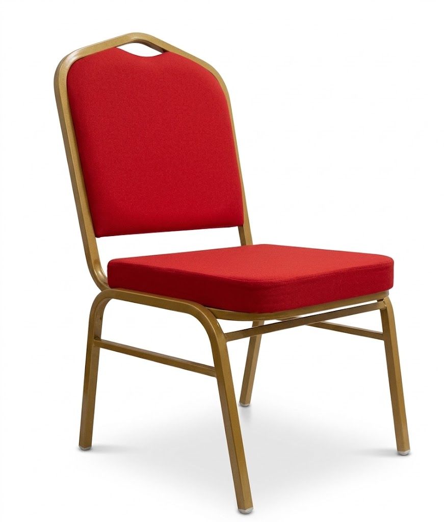 POVAMI BANQUET CHAIR (EPOXY GOLD FRAME)