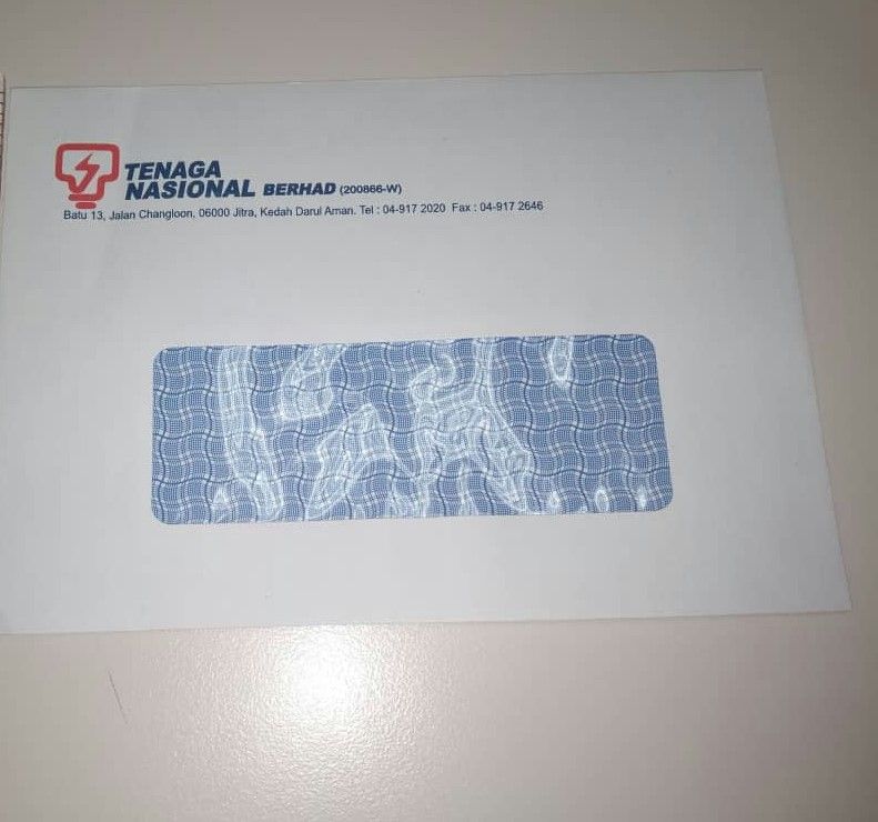 Window envelope 41/2 x 61/2