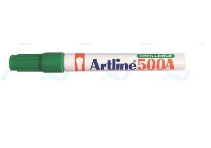 ARTLINE 500A W/BOARD MARKER - GREEN