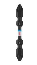 BOSCH PRO SOFTWOOD AND STAINLESS STEEL LONG GROOVE DOUBLE-ENDED IMPACT BIT, PH2, 65 MM, 2 PCS (2608522408)