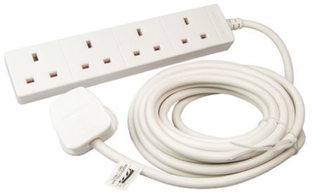 Extension Plug 4 Socket (5meter) / Extension / Extension Plug / 4 Socket Extension Plug / Extension Plug Socket 5 Meter / Extension Wire / Extension Plug 4 Socket 5M