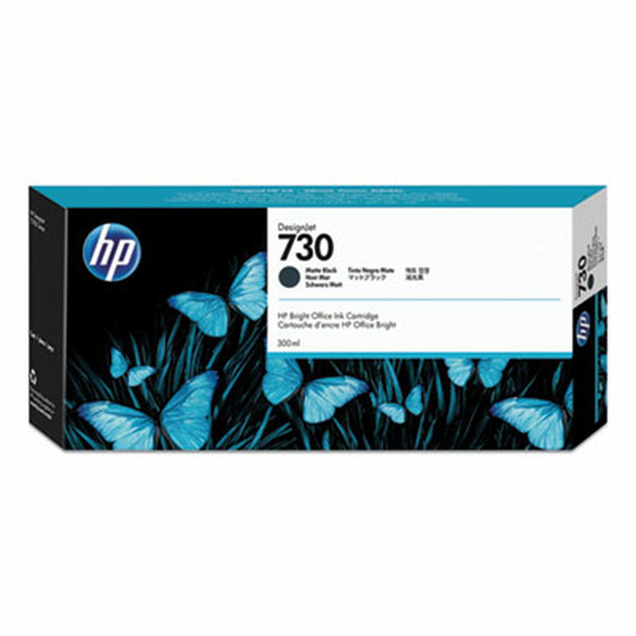 HP 730-B 300ml 3ED51A MATTE BLACK DESIGNJET INK T1600T2600(P2V71A)