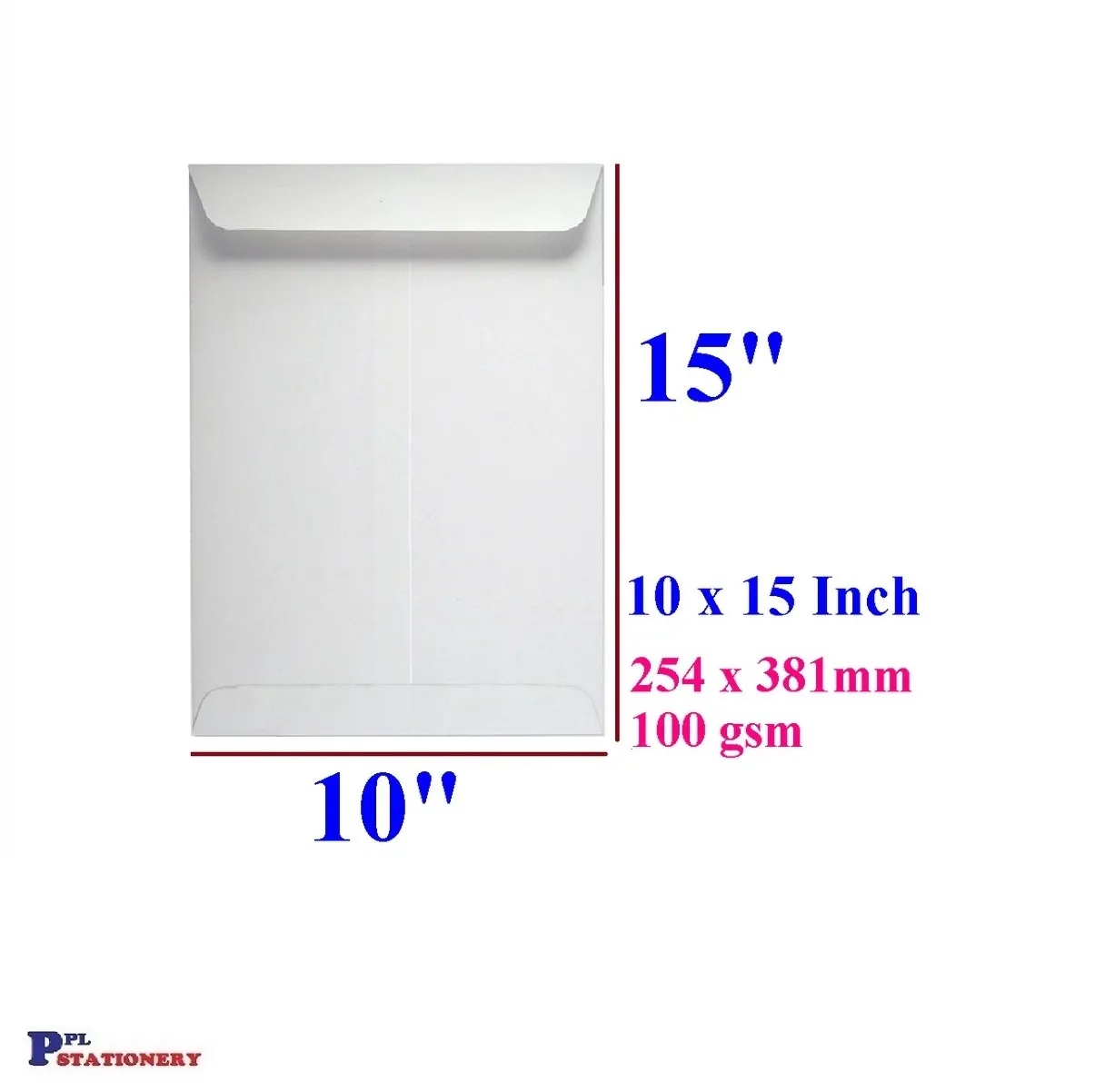 QP WHITE NONWINDOW ENVELOPE 10FT X 15FT