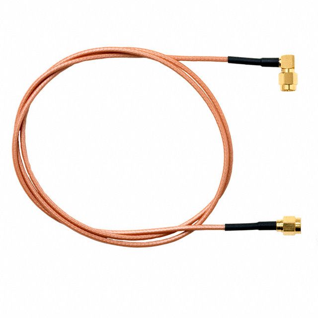 Fluke PCBLS 73069-BB-60 Sma Plug To Sma Right-angle Plug, Rg316/u, 60 Inch