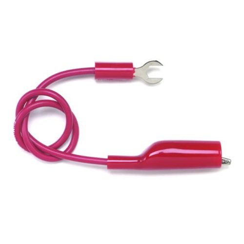 Fluke PATCH 1960-36-2 Allig Cl/spade Lug (red)