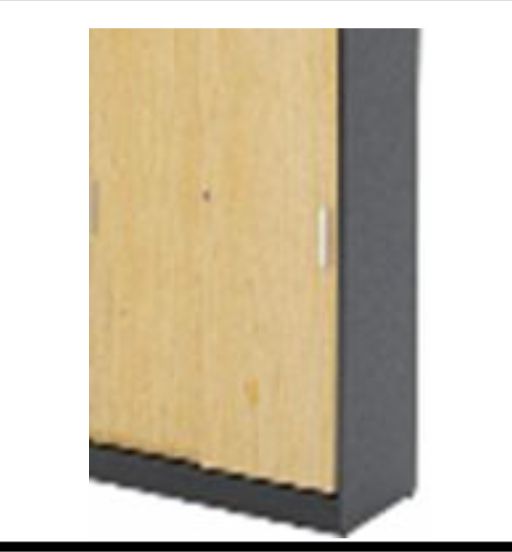 Wooden Half Heights Cabinet - Sliding Door / office cabinet / wooden Cabinet