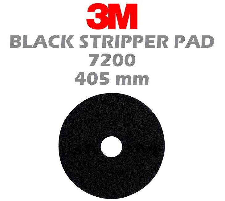 3M BLACK STIPPER PAD 7200 (5PCS)