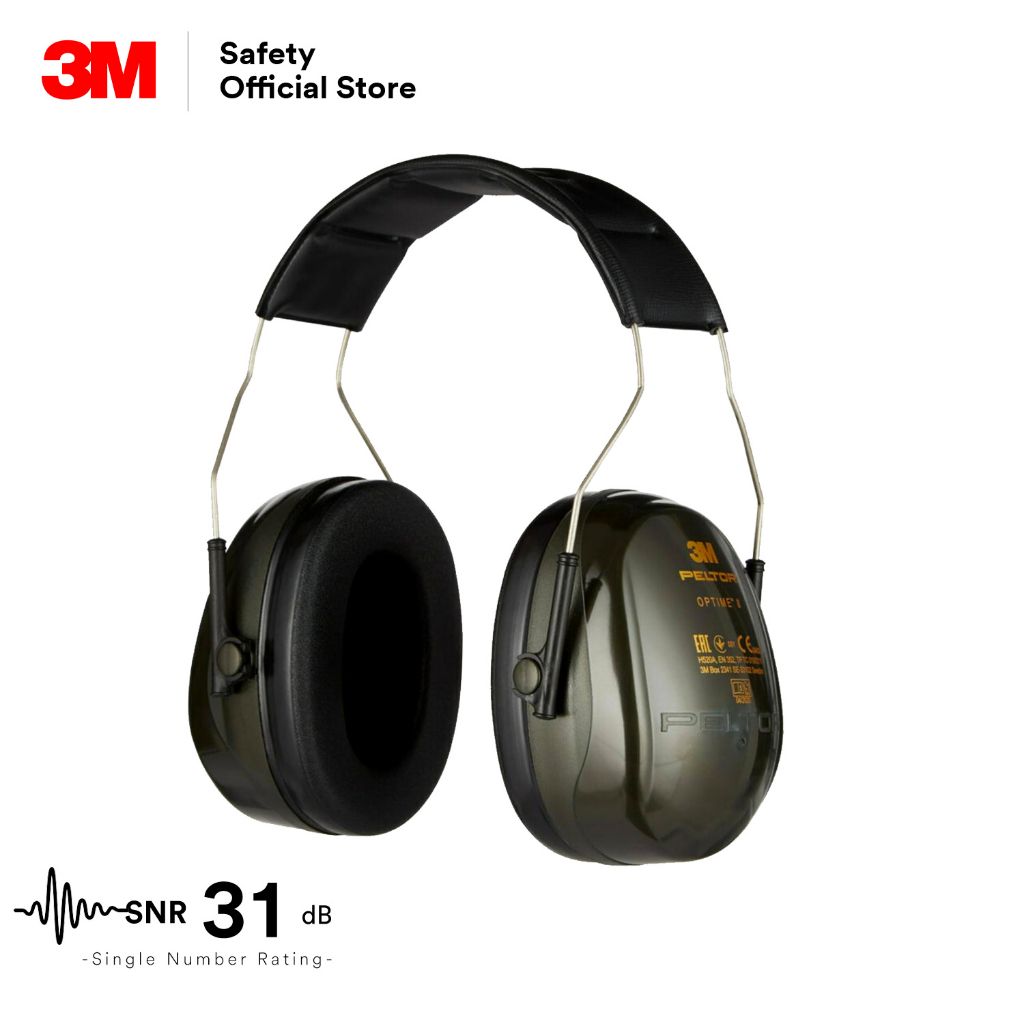 Safety Earmuffs Peltor Optime II 3M
