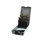 Temo 15Pc HSS Bright Finish TMDR1090215N Jobber Drill Set - 1/16"-1/2"