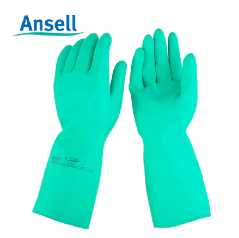 Ansell Solvex 37-176 Nitrile Chemical Resistant Glove Dishwashing Gloves Chemical Glove