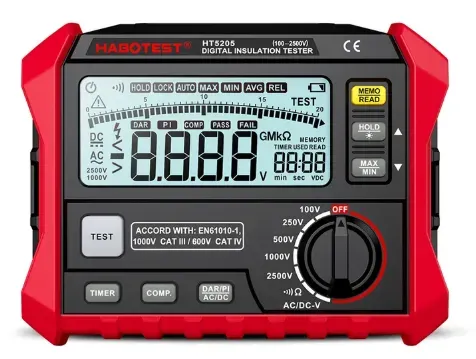 HABOTEST HT5205 Digital Insulation Teste