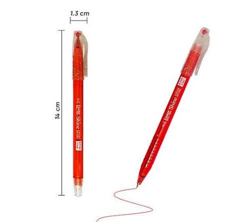 Faster Writing Ball Pen CX- 1076 12pcs & 6pcs CX-1076 Red 6pcs PEN-1076-R-KK