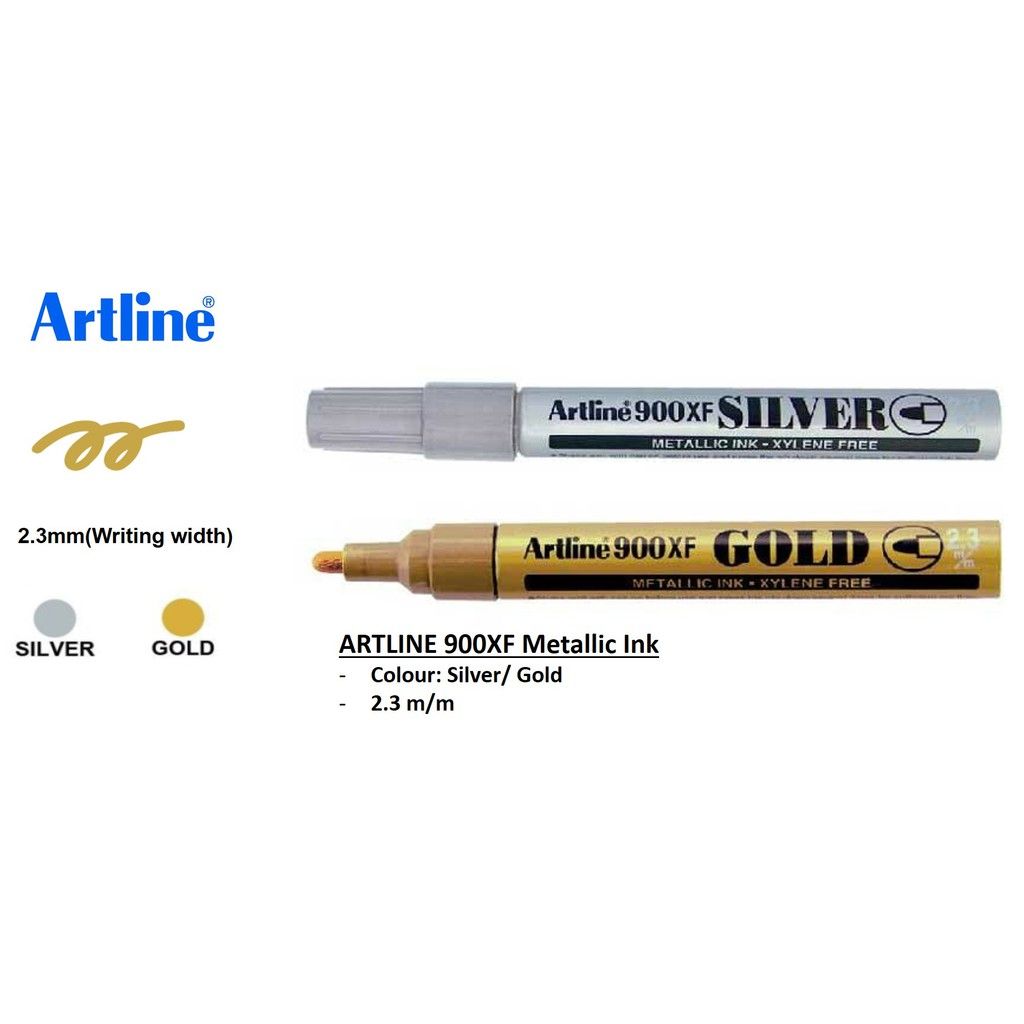 Artline 900XF Metallic Ink Pen