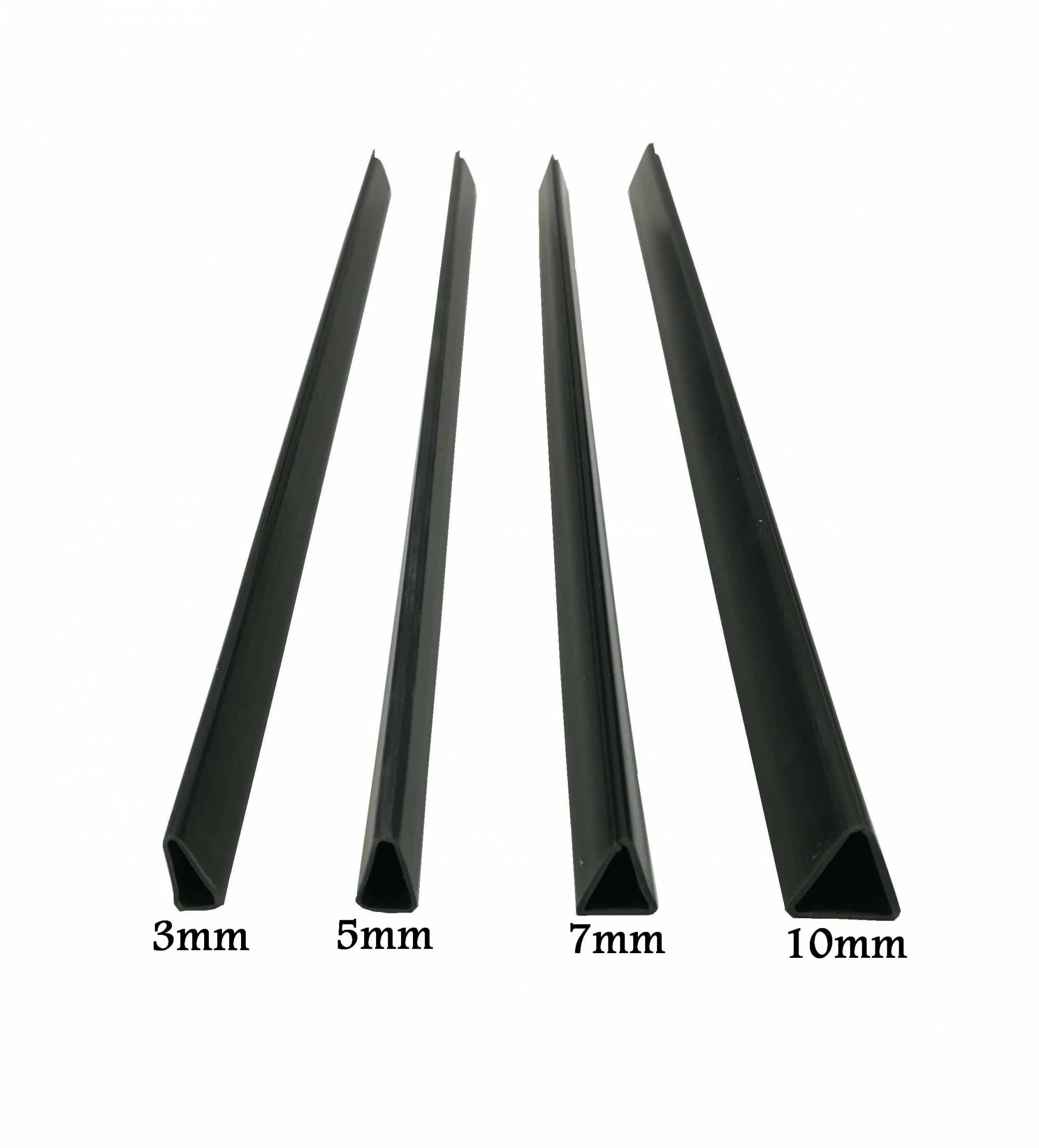 SLIDE BINDER 5MM 12PCS/PKT (BLACK/BLUE/RED)